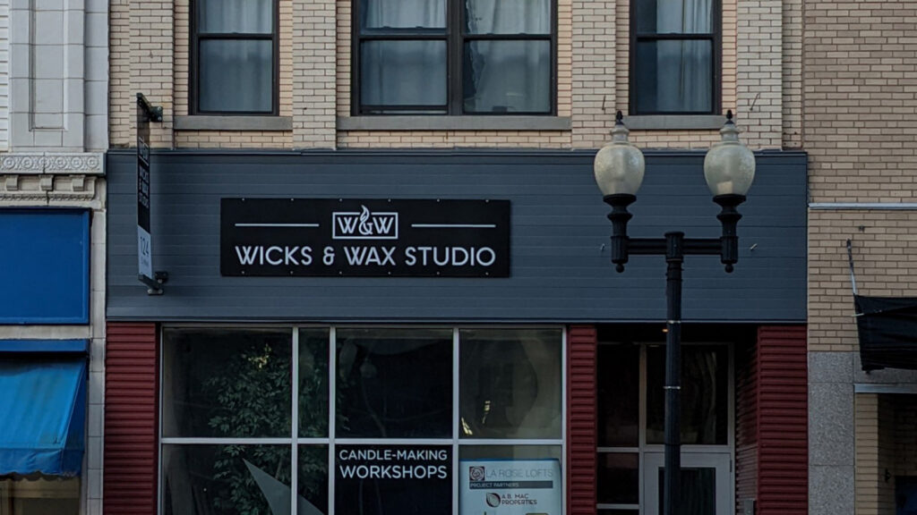 124 South Main Street, new storefront