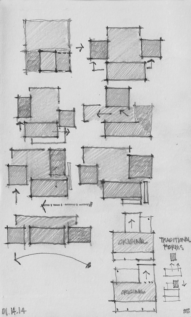 Plan diagram sketches