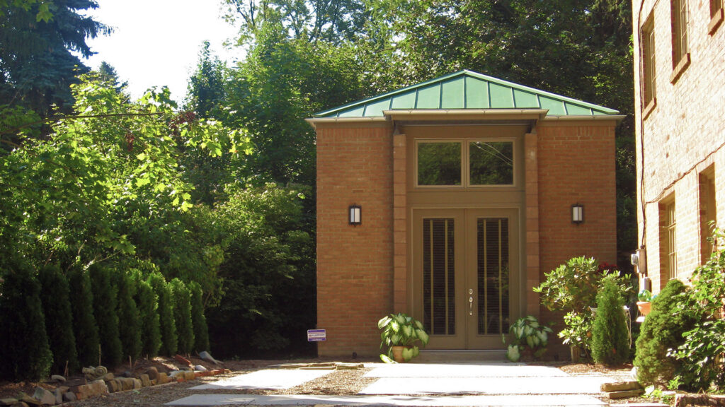 Studio entrance
