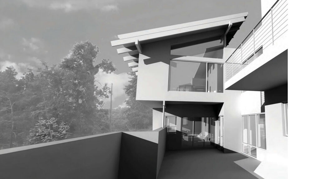 3D perspective of exterior