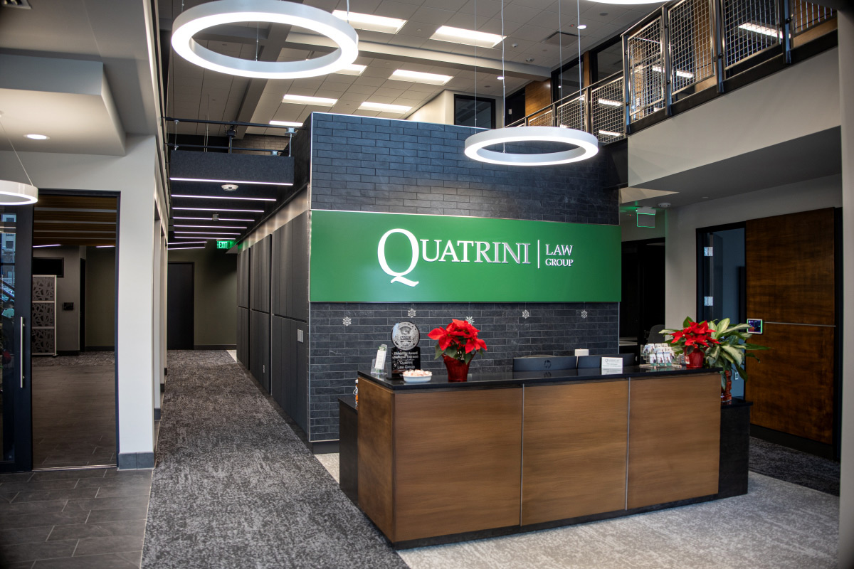 Reception desk